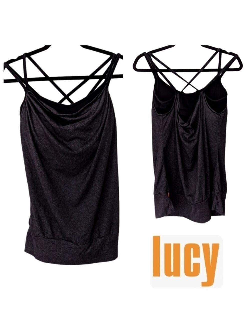 Lucy Athletic layered tank top